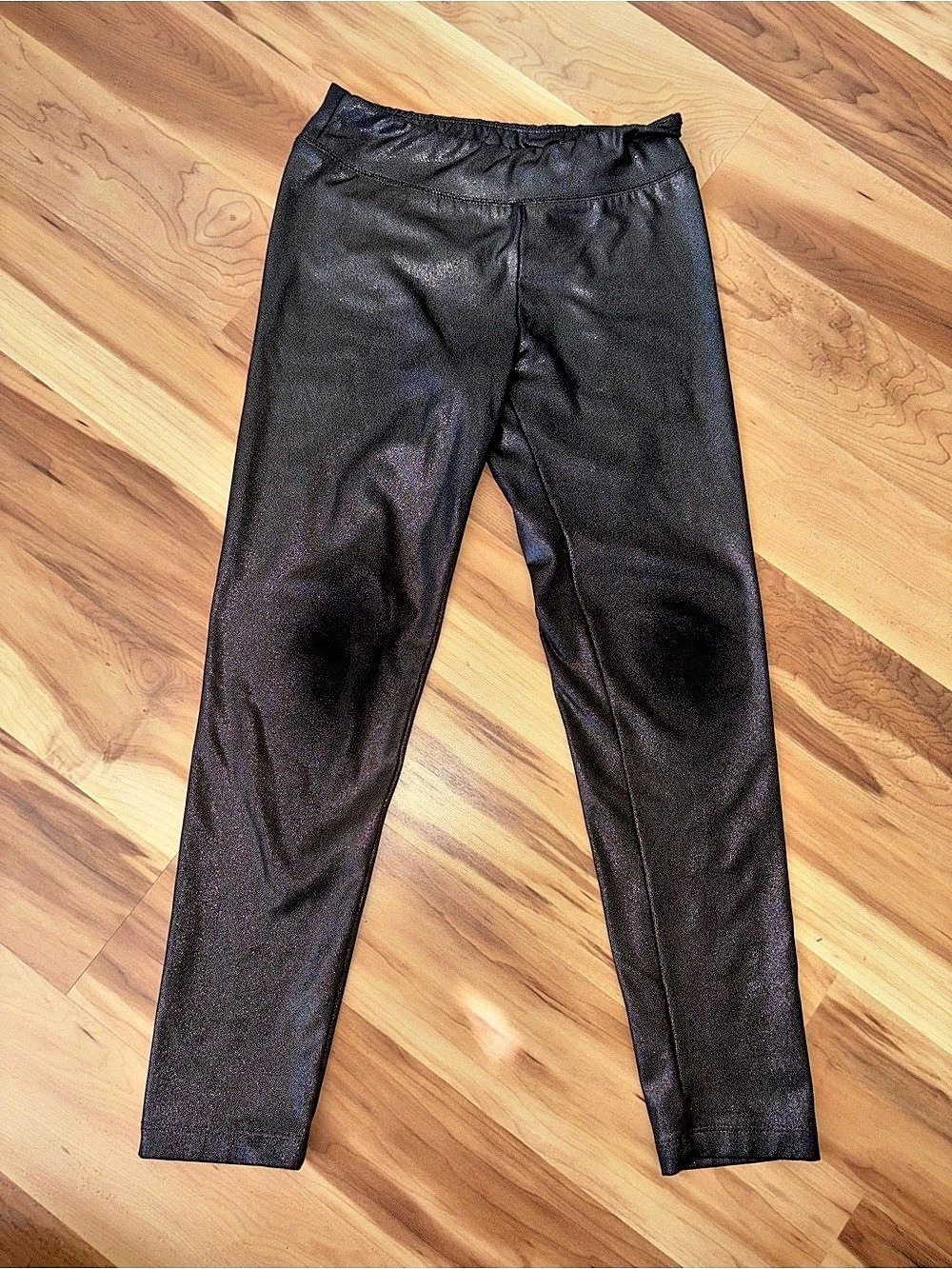 Cat & Jack Girls Black Leggings (8)